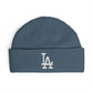 Cuff Beanie Hats Printify One size Petrol Blue
