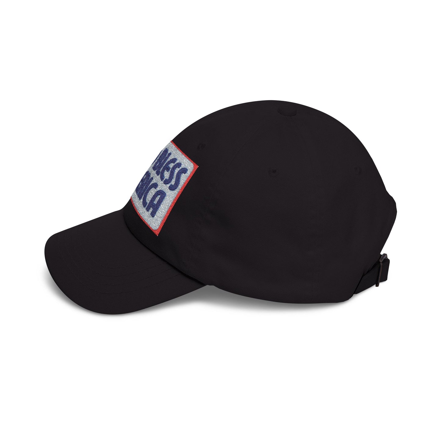 God Bless America Dad Cap — Patriotic Embroidered Baseball Hat