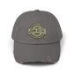 Distressed John Deere Logo Cap — Vintage Farm Equipment Baseball Hat Hats Printify Nickel One size