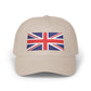 Union Jack Embroidered Dad Cap Hats Printify Stone One size