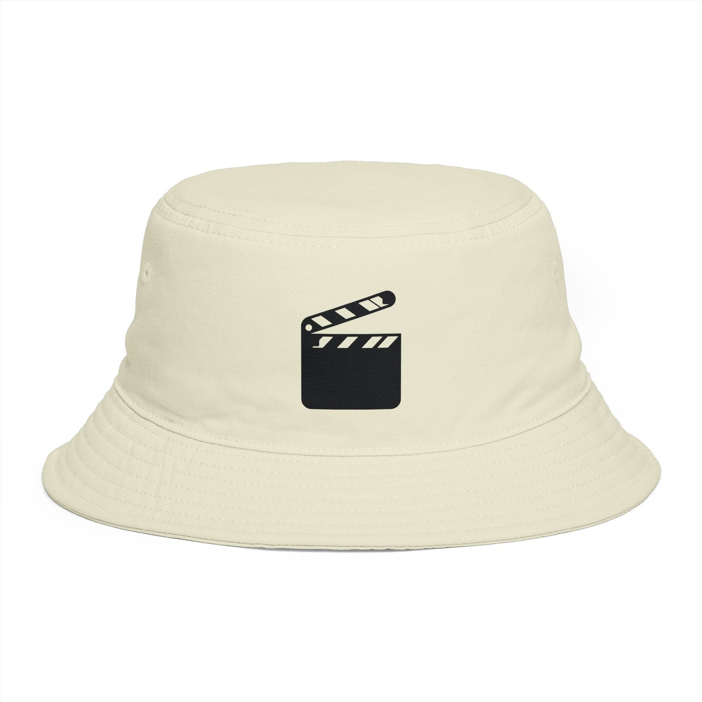 Film Director Bucket Hat - Clapperboard Logo Casual Bucket Hat Hats Printify