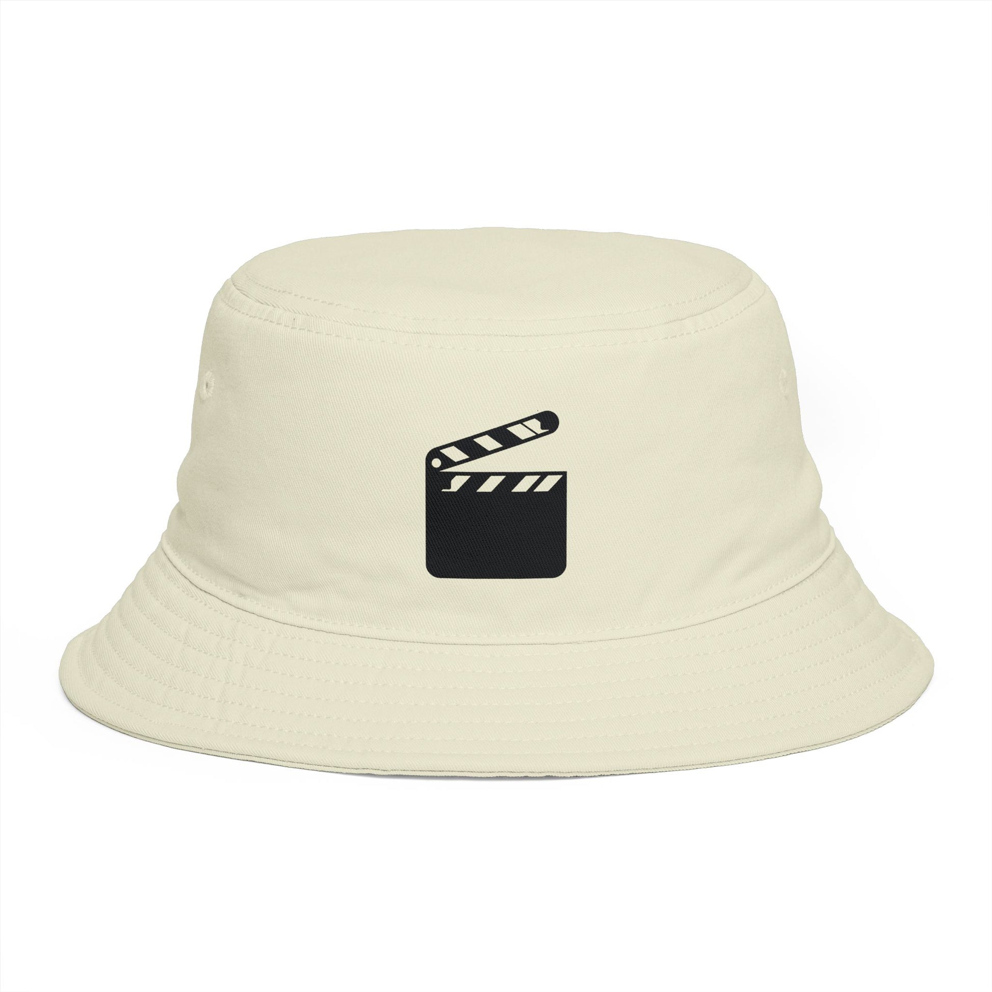 Film Director Bucket Hat - Clapperboard Logo Casual Bucket Hat Hats Printify