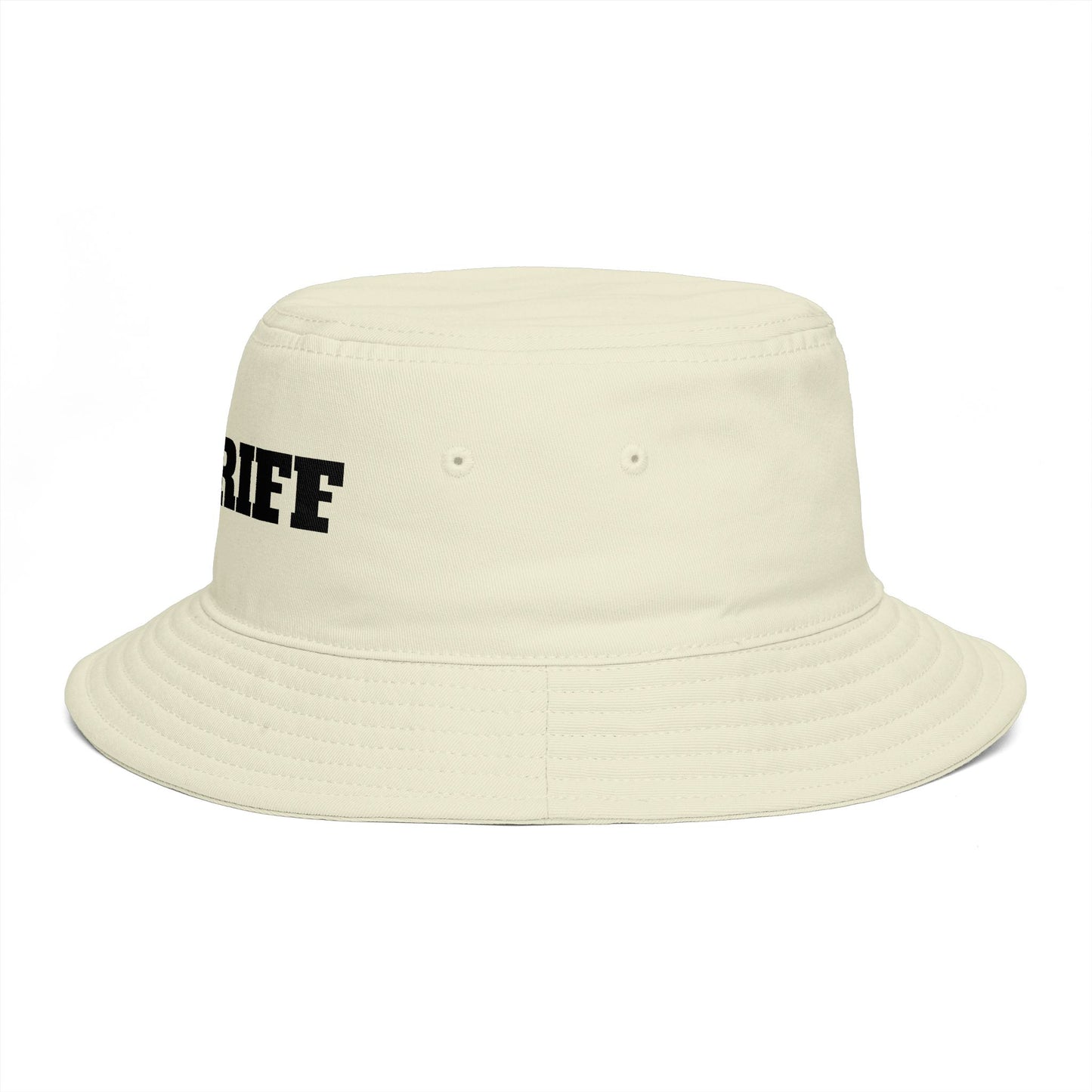 Shriff Bucket Hat — Retro Western Brown Cotton Sun Hat