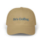 He's Golfing Dad Cap – Embroidered Golf Hat for Golf-Loving Dads