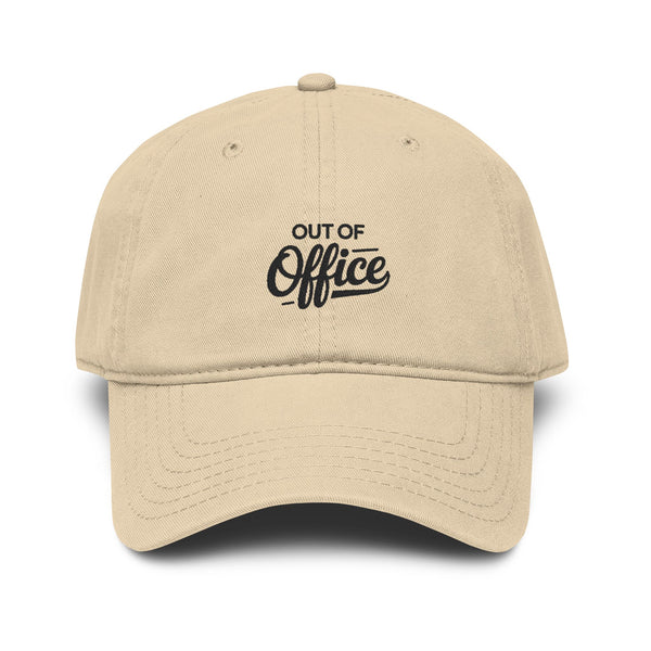 Garment Washed Baseball Cap Hats Printify One size Khaki