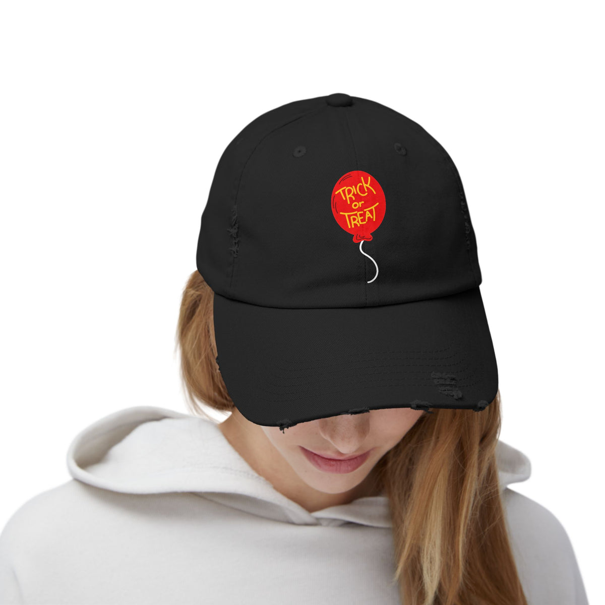 Trick or Treat Balloon Halloween Cap