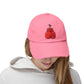 Boxing Gloves Distressed Cap - Red Gloves Dad Hat