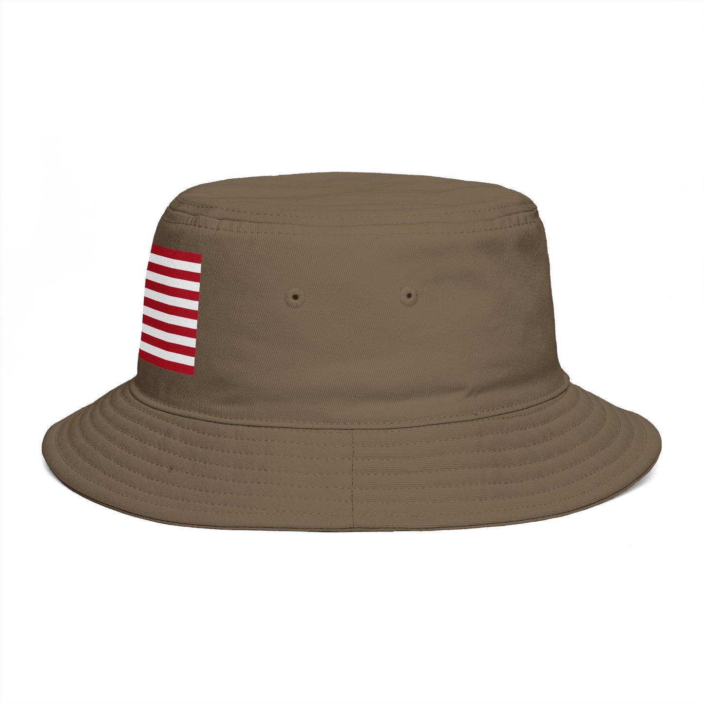 American Flag Bucket Hat — Patriotic USA Embroidered Sun Hat
