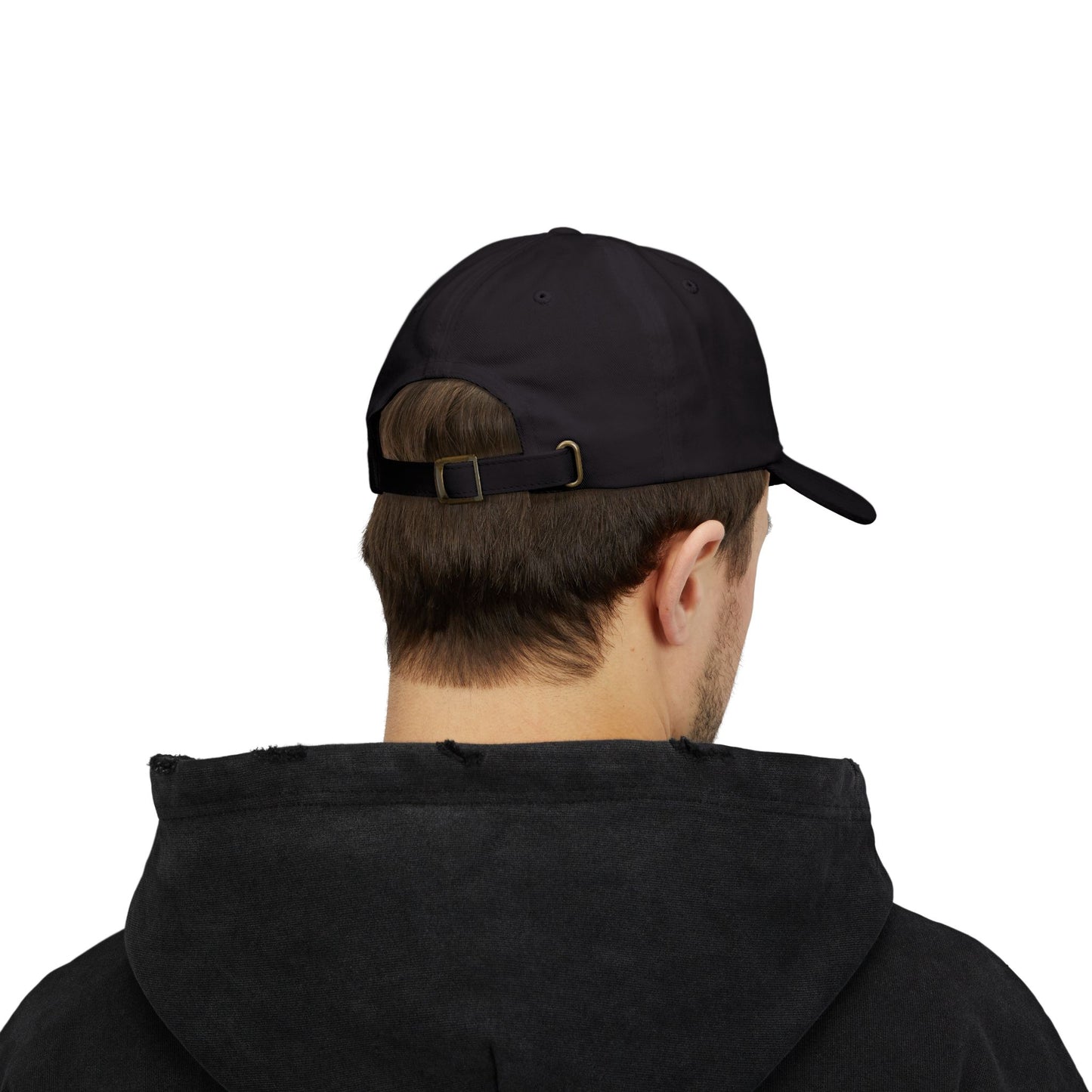 Dad Cap — Embroidered Fiery Lion Patch Baseball Hat