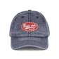 Vintage Embroidered 'Beer Me' Cap — Distressed Red Baseball Hat