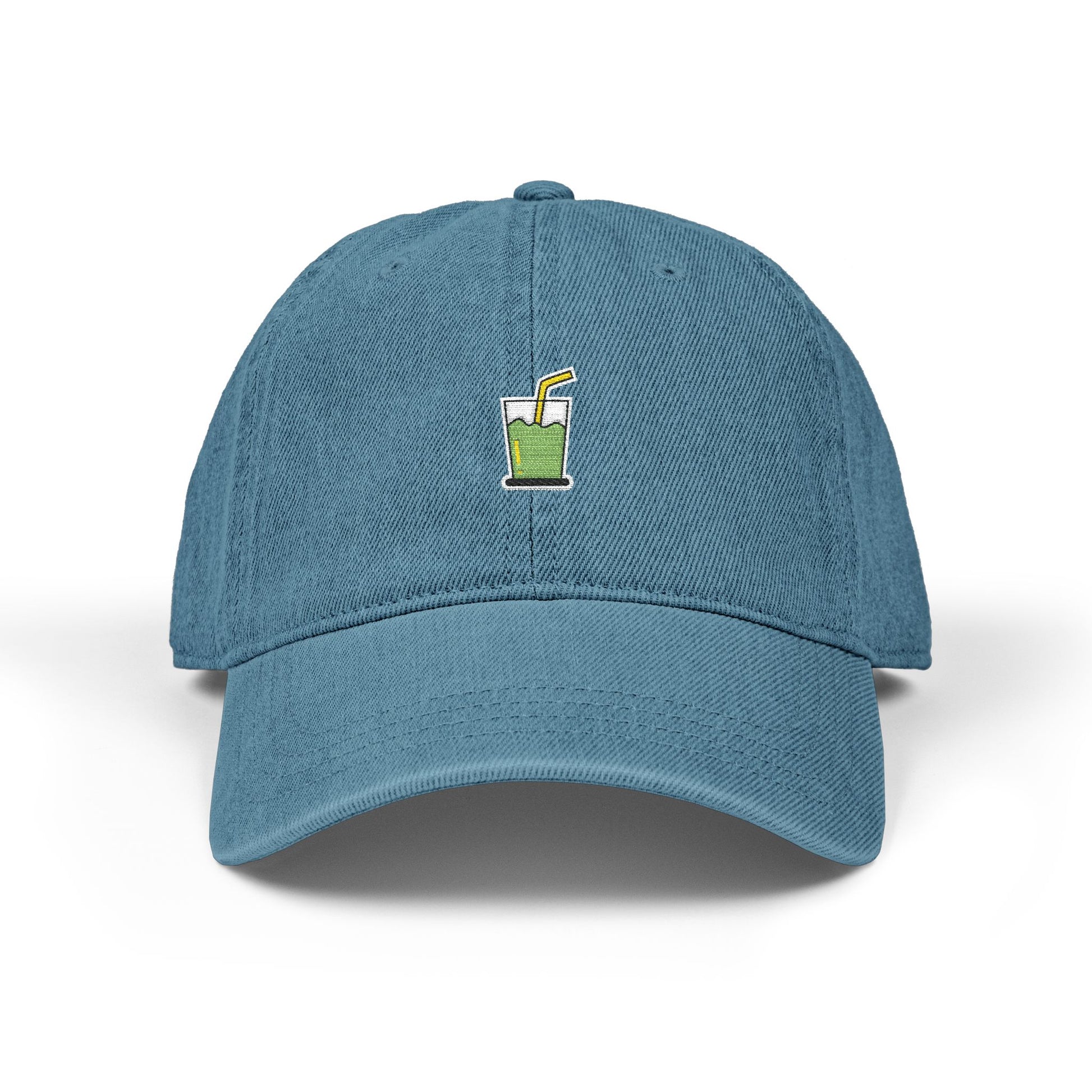 Denim Hat (Embroidery) Hats Printify One size Blue