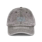 Chill Vibes Vintage Embroidered Cap Hats Printify One size Charcoal Grey