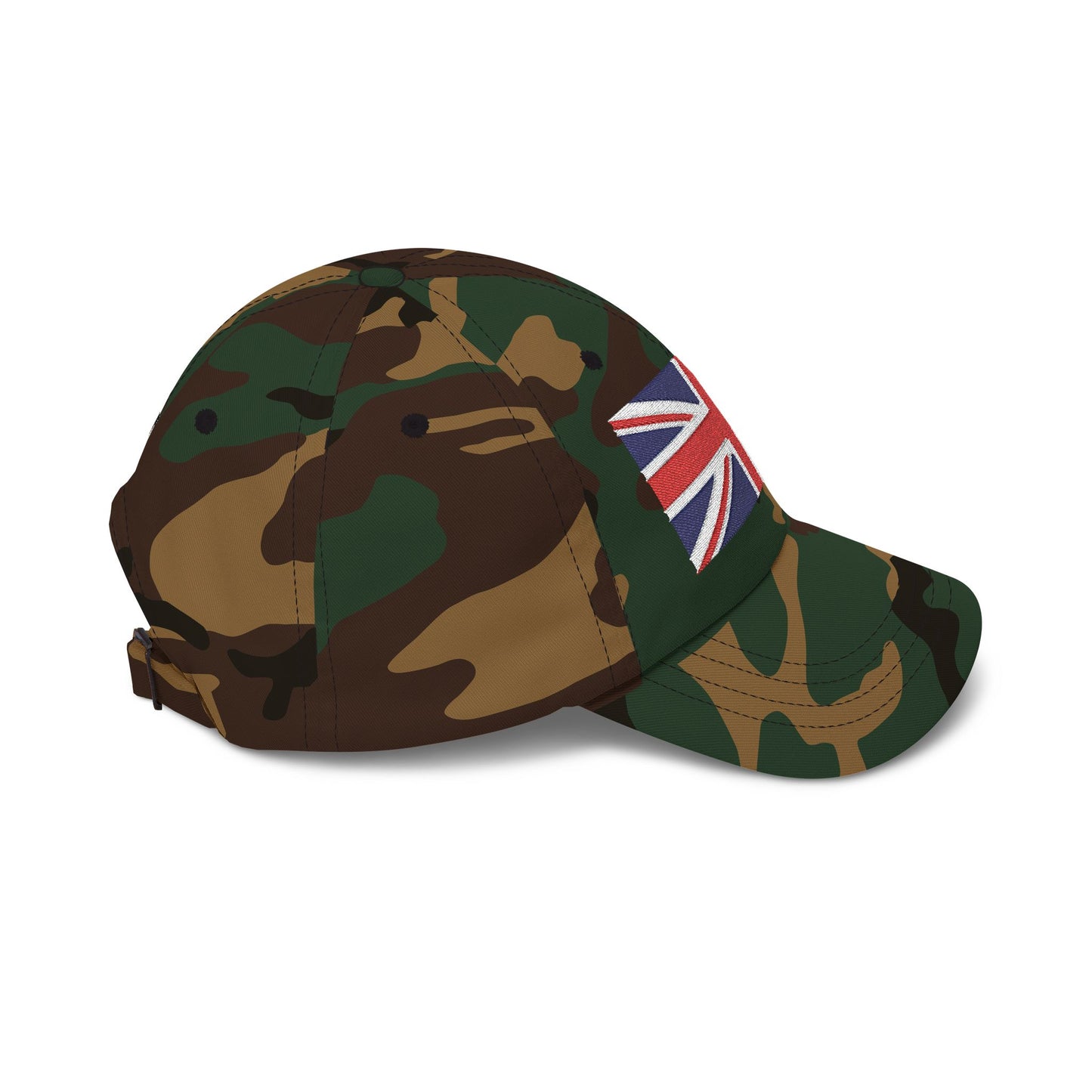 Union Jack Embroidered Dad Cap