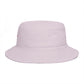Red Pushpin Embroidered Bucket Hat - Minimal Casual Sun Hat