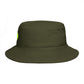 Tennis Ball Brown Bucket Hat — Retro Sport Casual Sun Hat