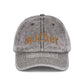 Embroidered 'mother' Vintage Cap – Distressed Red Mom Baseball Hat, Mother's Day Gift
