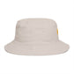 Smiley Drip Bucket Hat — Retro Melted Smile Face Sun Hat Hats Printify