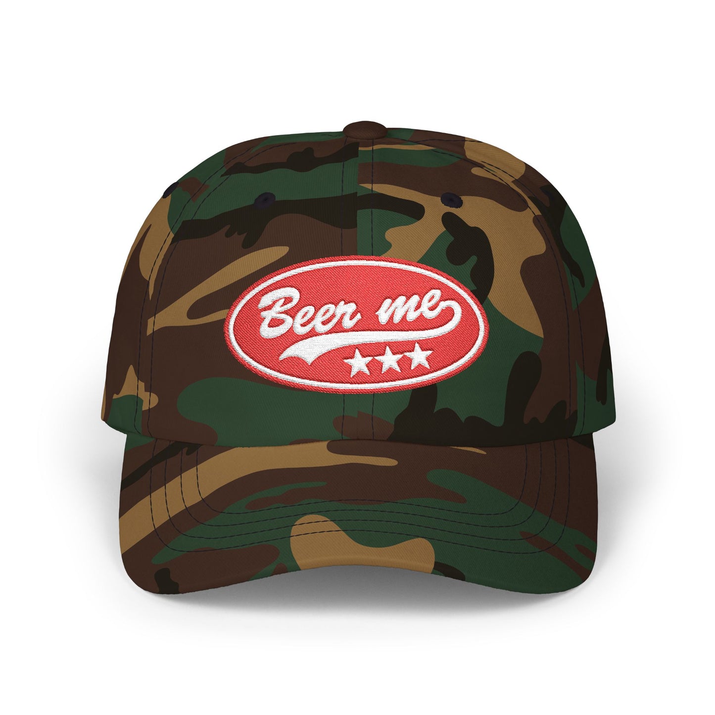 Dad Cap - 'Beer Me' Vintage Patch Hat