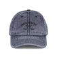 Vintage Embroidered Cap — 'TWENTY EIGHT' Distressed Dad Hat Hats Printify One size Navy