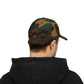 Dad Cap — Embroidered Fiery Lion Patch Baseball Hat