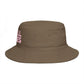 Chill Vibes Bucket Hat — Retro Pink Text Cotton Sun Hat