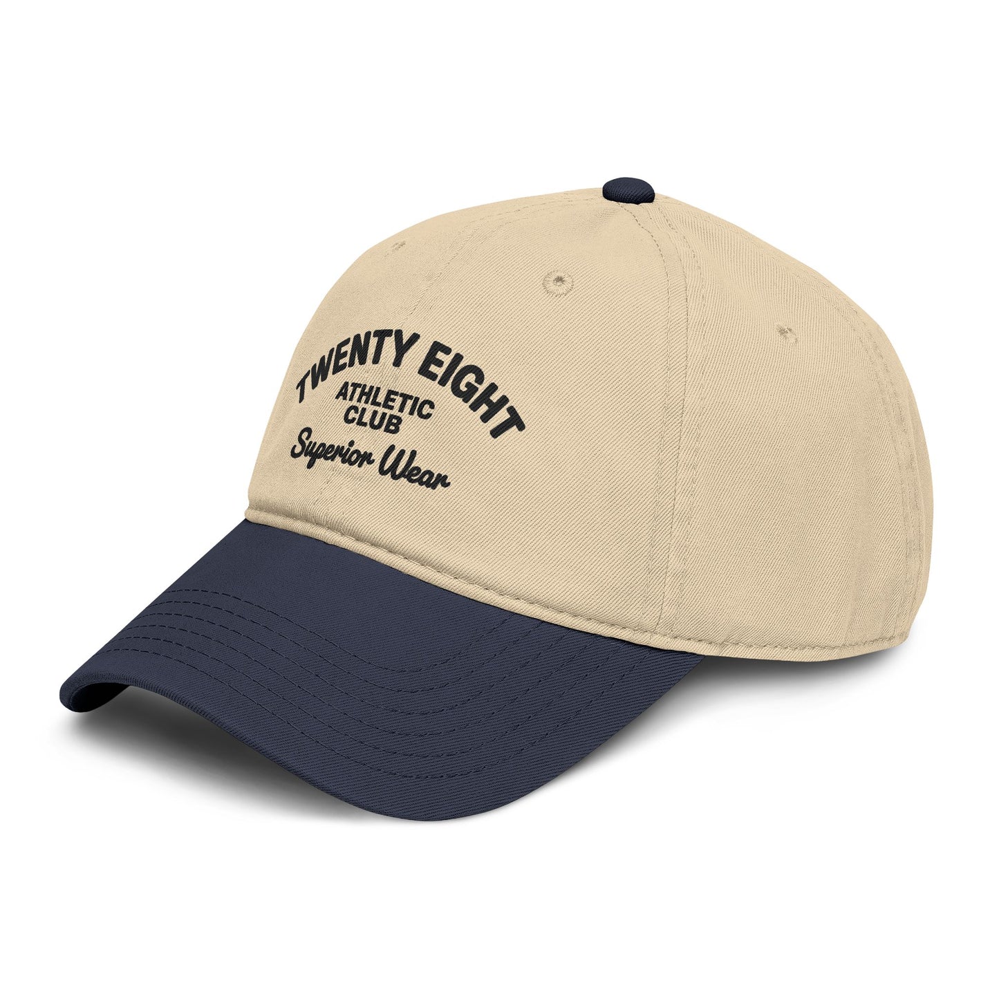 Garment Washed Baseball Cap Hats Printify