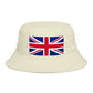 Union Jack Bucket Hat — British Flag Cotton Sun Hat Hats Printify
