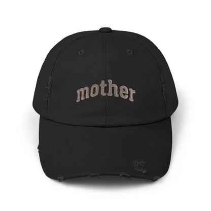 Mother Distressed Baseball Cap — Vintage Mom Hat, Casual Everyday Mom Gift
