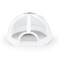 Embroidered LA Logo Snapback Trucker Cap Hats Printify One size Heather Grey/White