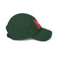 Dad Cap with Swiss Flag Embroidered Patch — Classic White Adjustable Hat