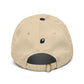 Washed Cotton Baseball Cap with Retro "Cola" Script Embroidery Hats Printify