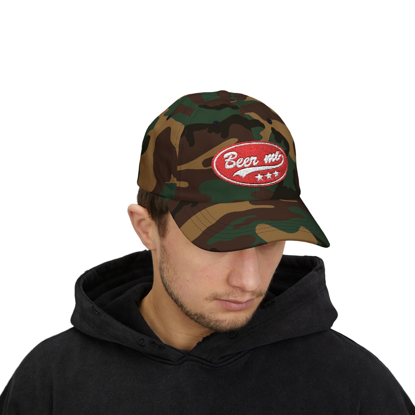 Dad Cap - 'Beer Me' Vintage Patch Hat