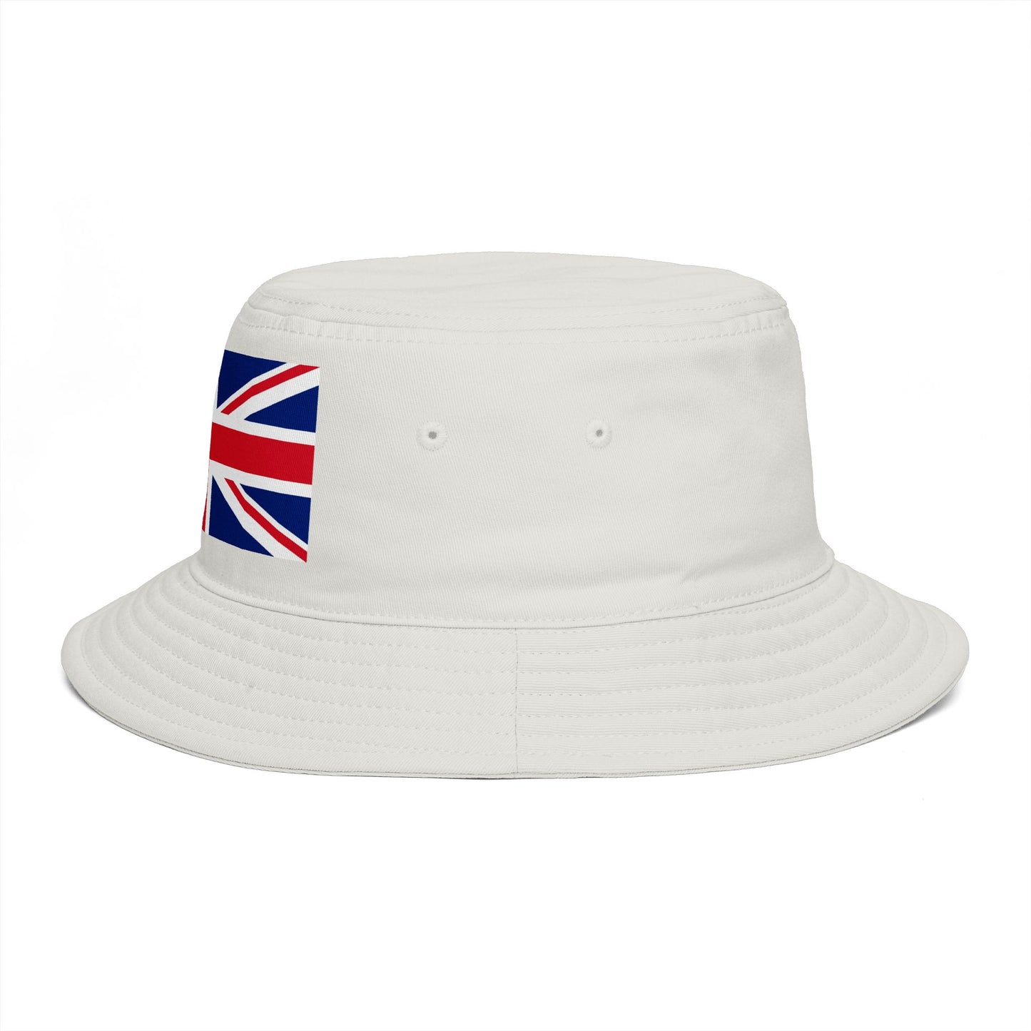 Union Jack Bucket Hat — British Flag Cotton Sun Hat Hats Printify