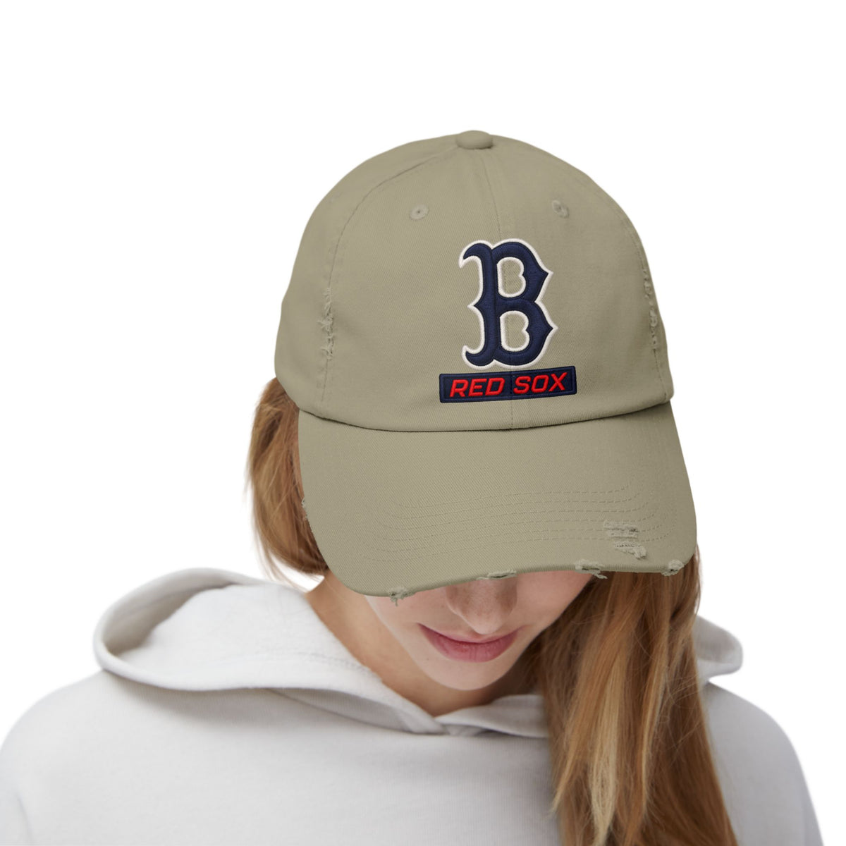Boston Red Sox Distressed Baseball Cap Hats Printify