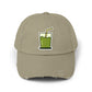 Unisex Distressed Cap Hats Printify Light Olive One size