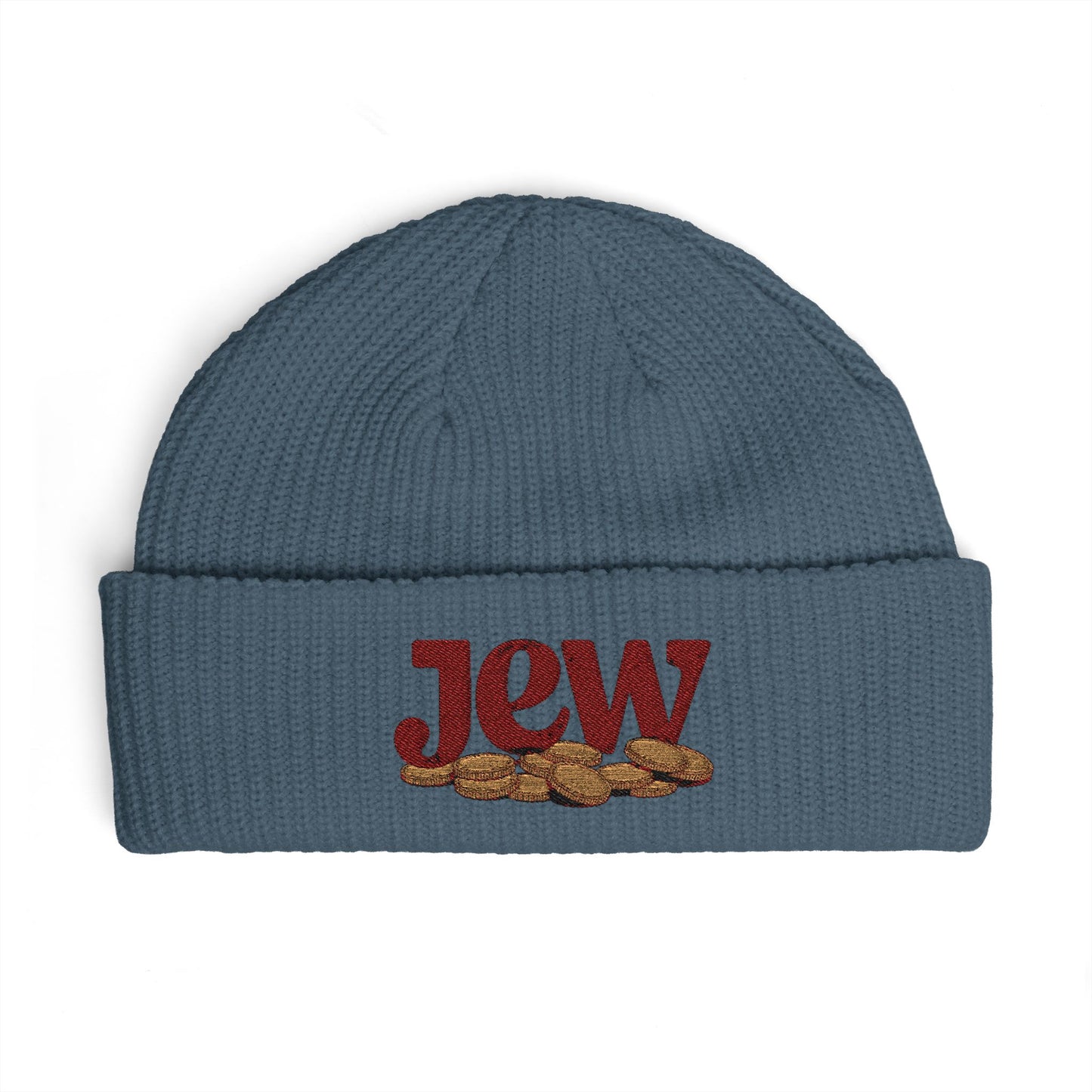 Cuff Beanie Hats Printify One size Petrol Blue