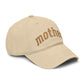 Mother Glitter Washed Baseball Cap — Sparkle Mom Hat for Mother's Day & Gifts