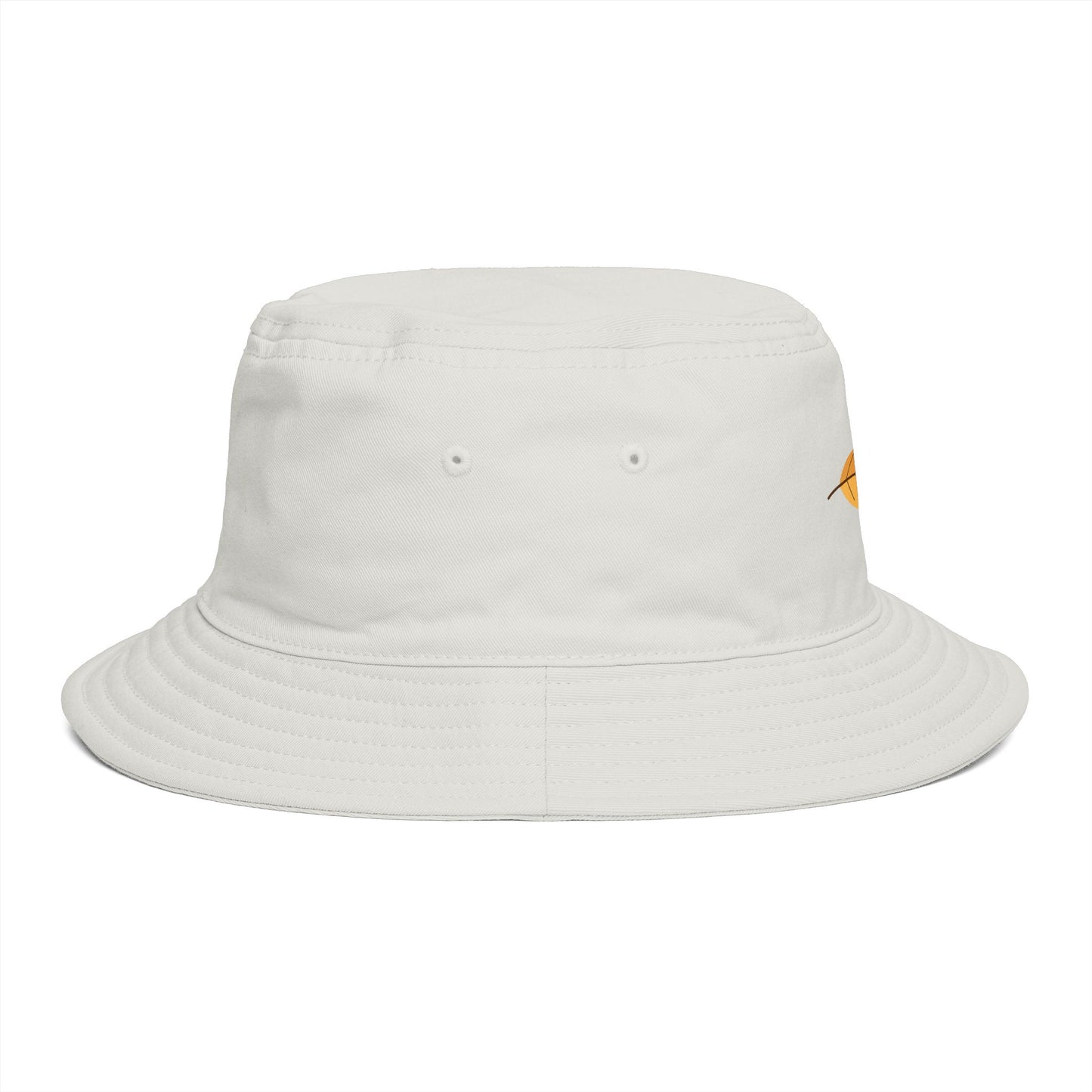 Autumn Leaf Bucket Hat — Brown Fall Outdoor Sun Hat