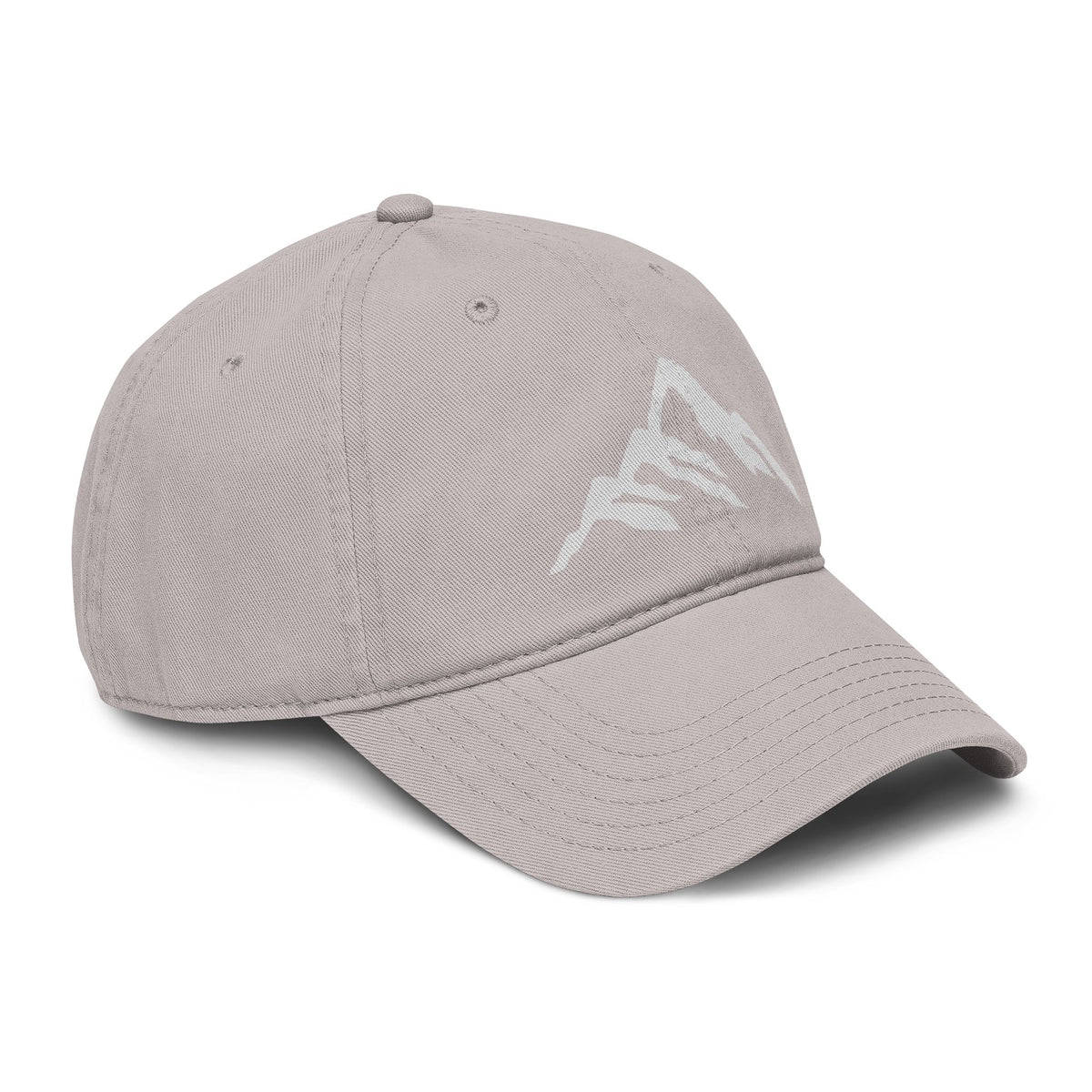 Washed Mountain Embroidered Baseball Cap Hats Printify