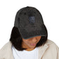 Vintage Embroidered Cap — Starry Night Patch Hats Printify