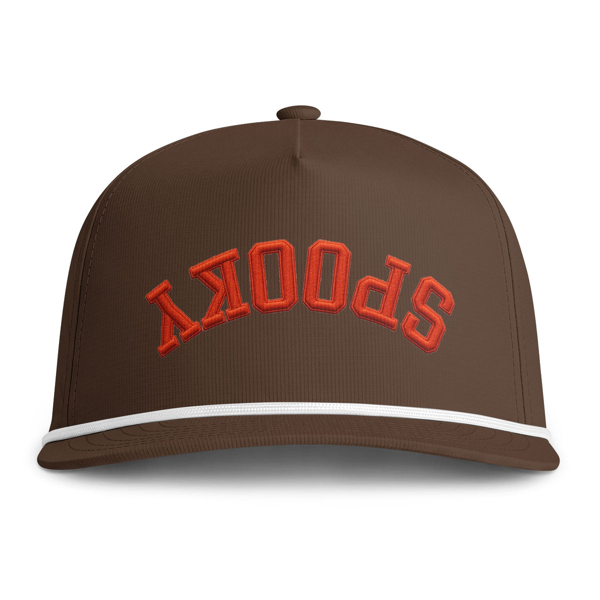 Spooky Halloween Rope Cap Hats Printify Espresso Adjustable