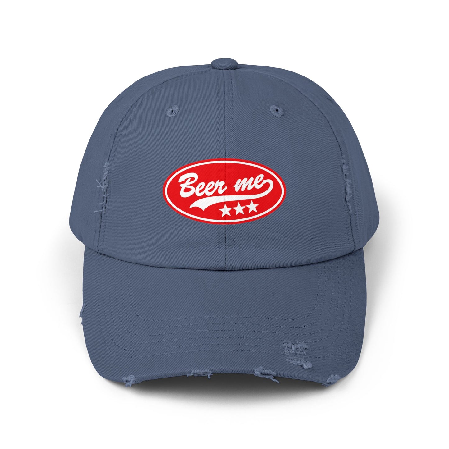 Beer Me Distressed Cap – Retro Patch Beer Hat for Brewers & Bar Fans
