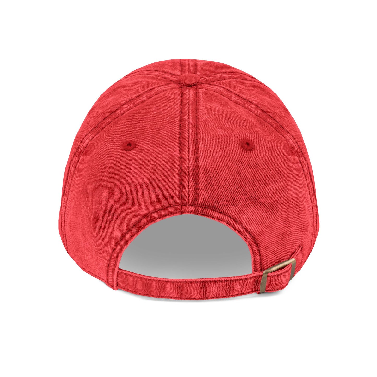 Vintage Embroidered Cap — Retro Snake Logo Dad Hat Hats Printify