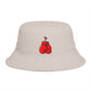 Boxing Gloves Buckethat - Retro Sport Embroidered Bucket Hat Hats Printify One size Bone