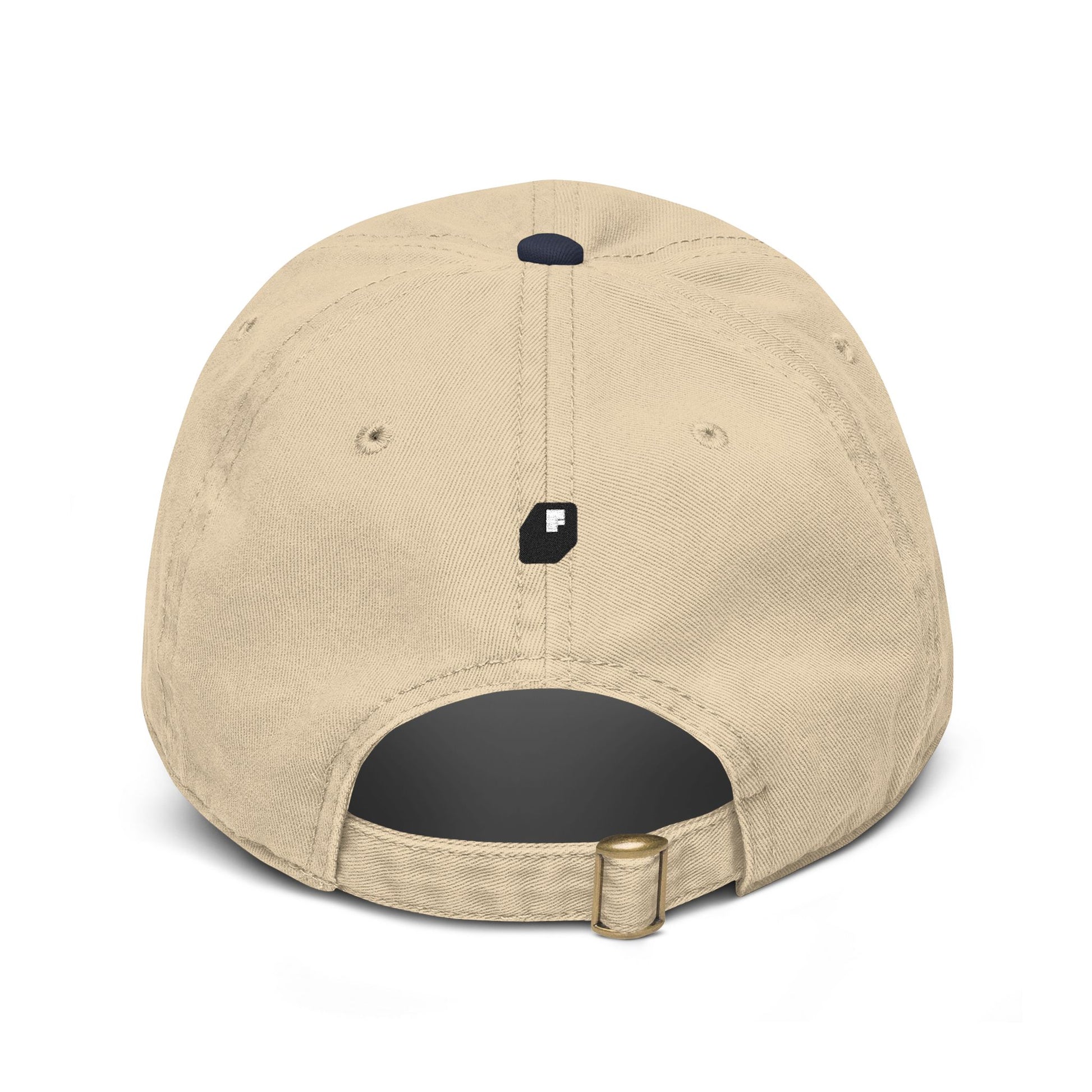 Washed LA Baseball Cap – Vintage Washed Cotton Dad Hat Hats Printify