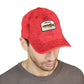 Vintage Fish Embroidered Cap Hats Printify