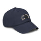 Washed Baseball Cap with LA Embroidered Astronauts Hats Printify