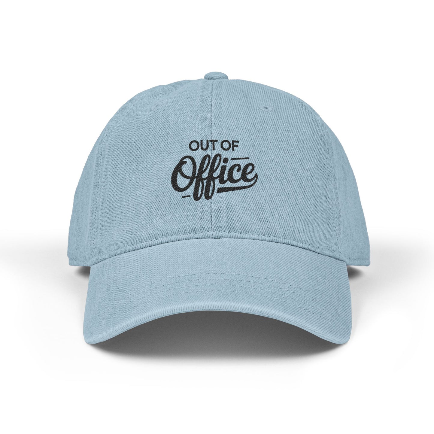 Denim Hat (Embroidery) Hats Printify One size Light Blue