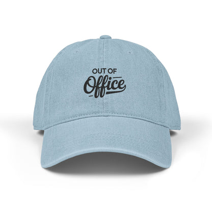 Denim Hat (Embroidery) Hats Printify One size Light Blue