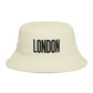 London Embroidered Bucket Hat — Minimal City Travel Sun Hat Hats Printify